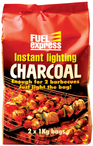 2 x 1kg instant charcoal